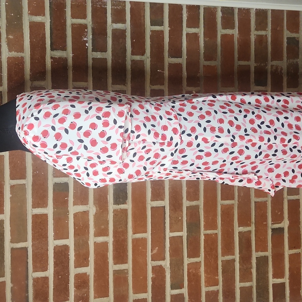 Talbots Patterned Midi Dress, Size 4 - Picture 3 of 6